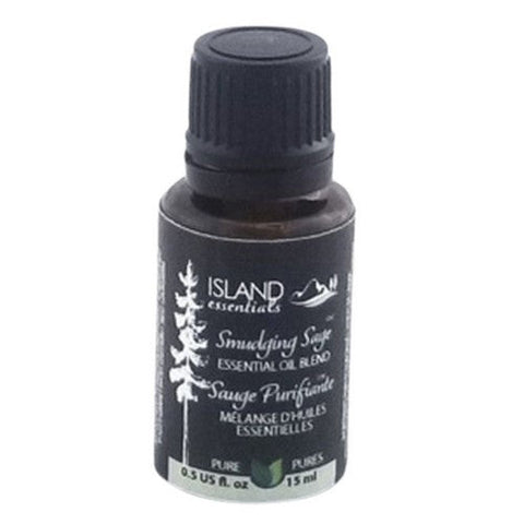 Island Essentials, Essential Oil Blend Pure Smudging Sage, 15 Ml