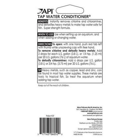 API, Tap Water Conditioner, 1.25 Oz