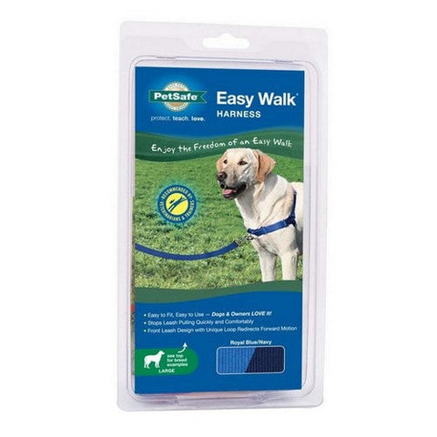 PetSafe, PetSafe Easy Walk Dog Harness, Royal Blue/Navy,  Large