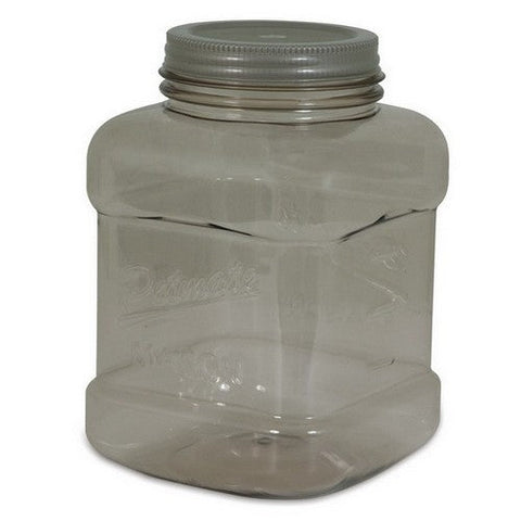 Petmate, Petmate Mason Style Pet Treat Jar, 1 Each / Silver