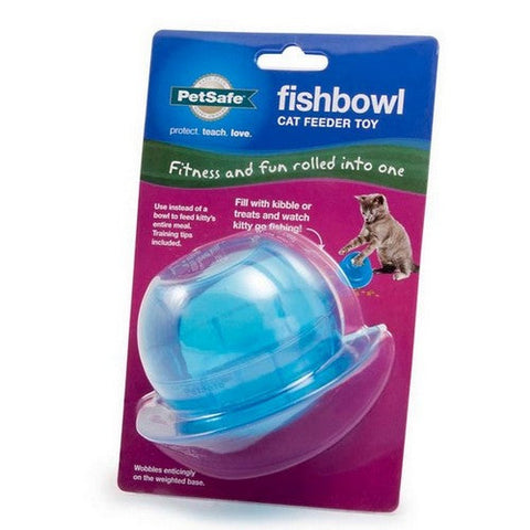 PetSafe, PetSafe Funkitty Egg-Cersizer Treat Dispenser Cat Toy, 1 Each / Blue