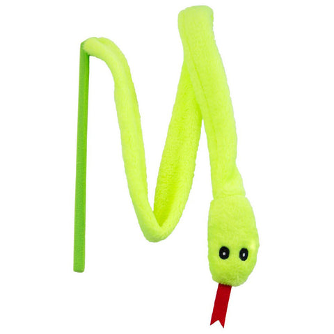 Marshall, Marshall Pet Products Ferret Teaser Snake Toy, 1 Each / Green