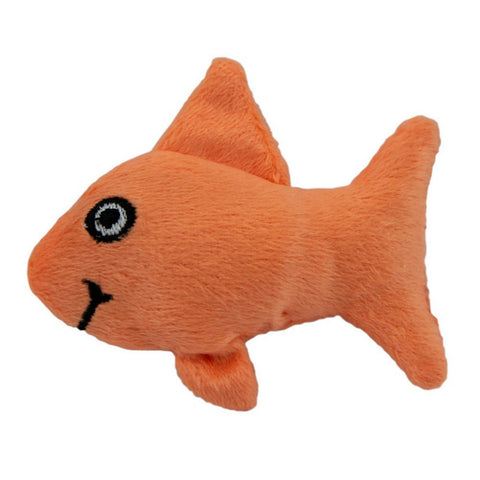 Marshall, Marshall Pet Products Ferret Squeak Fish Toy, 1 Each / Orange