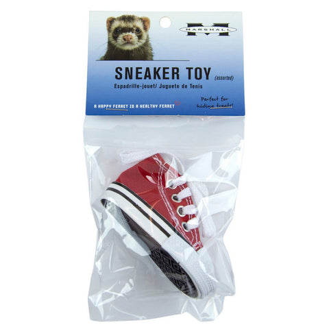 Marshall, Marshall Pet Products Sneaker Ferret Toy, 1 Each / Red