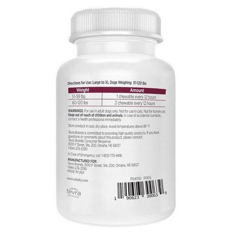 Vetality, Vetality Canine Aspirin Chewable Tables, 300mg,  120 Count