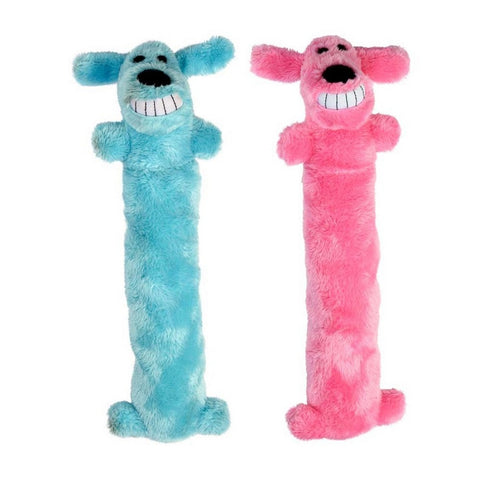 Multipet, Multipet Pet Envy Blankie Loofa Dog Toy, 1 Each / 12 Inches, Assorted