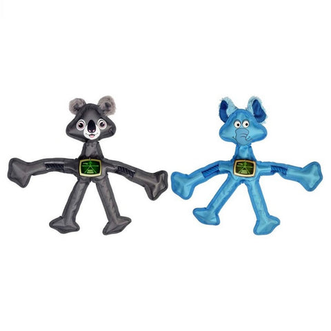 Multipet, Multipet Pet Envy Skeleropes Dog Toy, 1 Each / 15 Inches, Assorted