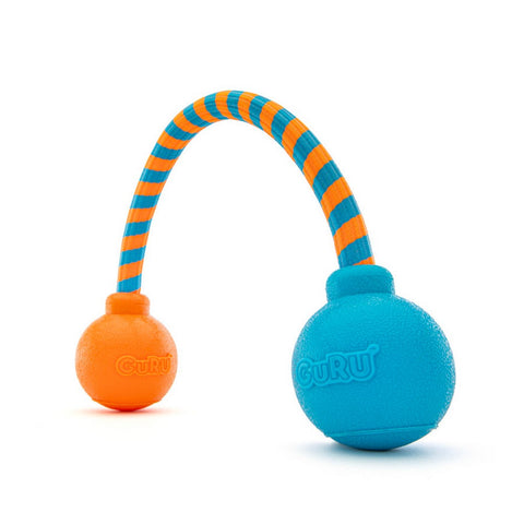 Guru, GURU Squeaking Rope Dog Toy, 1 Each / Medium