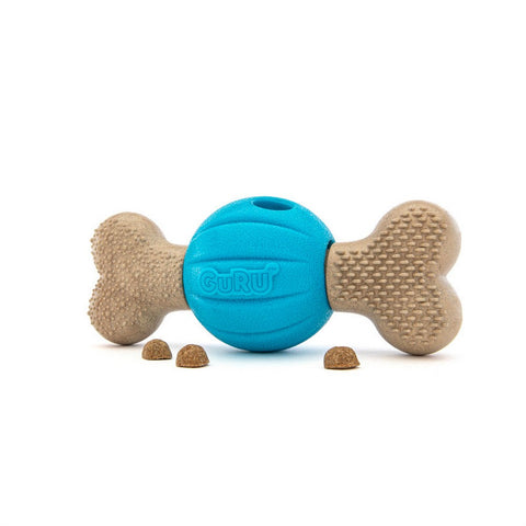 Guru, GURU Spin & Chew Bone Dog Toy, 1 Each / Medium, Bacon