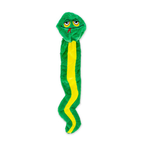 Guru, GURU Hide-A-Tail Snake Plush Puzzle Dog Toy, Green,  Medium