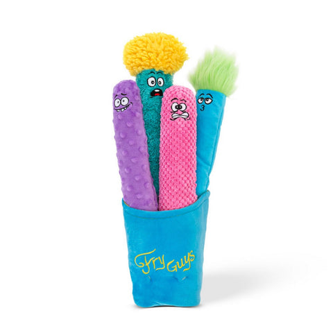 Guru, GURU Fry Guys Set Dog Toy, 1 Each / Large, 5 Pack