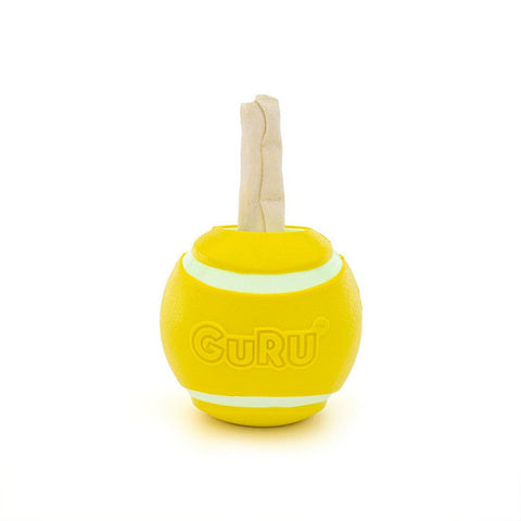 Guru, GURU Tennis Treat Holder Ball Dog Toy, 1 Each / Medium