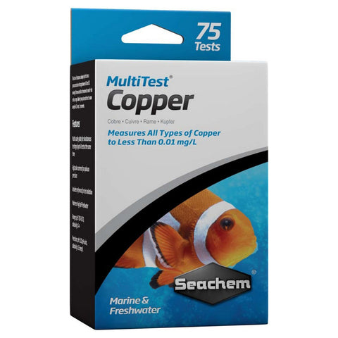 Seachem, Seachem Laboratories MultiTest Copper Test Kit, 1 Each