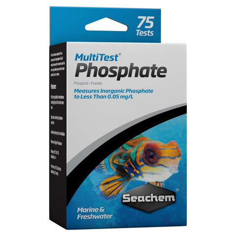 Seachem, Seachem Laboratories MultiTest Phosphate Test Kit, 1 Each