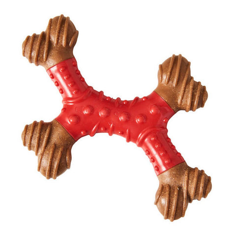 Spot, Spot Holiday Bambone X Dental Dog Chew, 1 Each / 6 Inches / Gingerbread