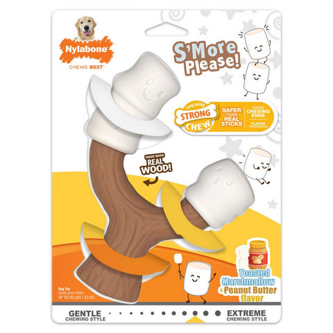 Nylabone, Nylabone Strong Chew Marshmallow Stick Dog Toy, 1 Each, Large/Giant, Up To 50 Lbs