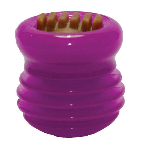 Starmark, Starmark Groovy Ball with USA Made Treat, Purple,  1 Each / Small