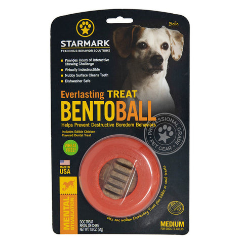 Starmark, Starmark Everlasting Treat Bento Ball Dog Chew Toy, 1 Each / Medium
