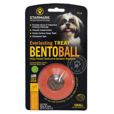 Starmark, Starmark Everlasting Treat Bento Ball Dog Chew Toy, 1 Each / Small