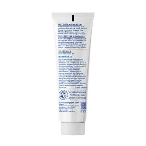 Toothpaste Cinnamint 4 Oz by Essential Oxygen