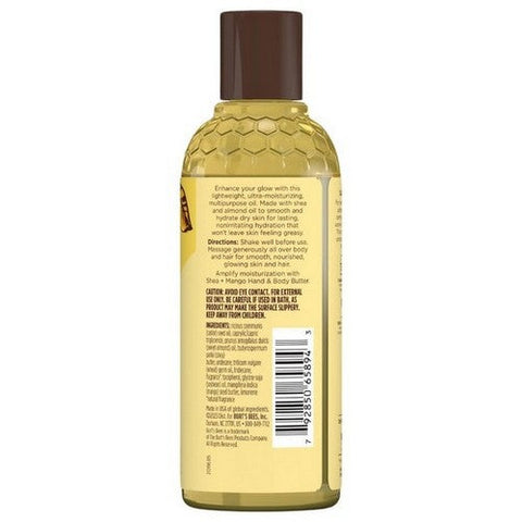 Shea And Mango Glowing Body Oil 5 Oz by Burts Bees