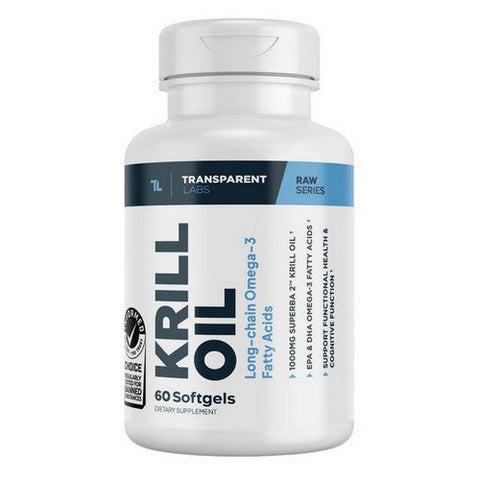 Transparent Labs, Krill Oil, 60 Softgels