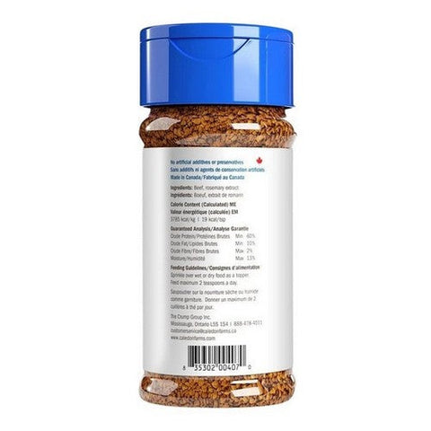 Dog Treat Beef Sprinkles 4.2 Oz (Case Of 8) by Caledon Farms