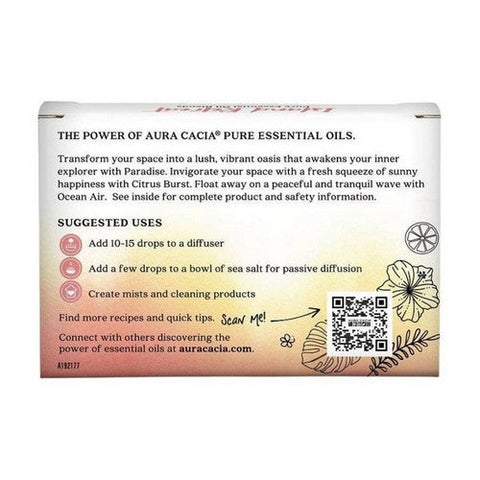 Island Retreat Essential Oil Kit .75 Oz by Aura Cacia