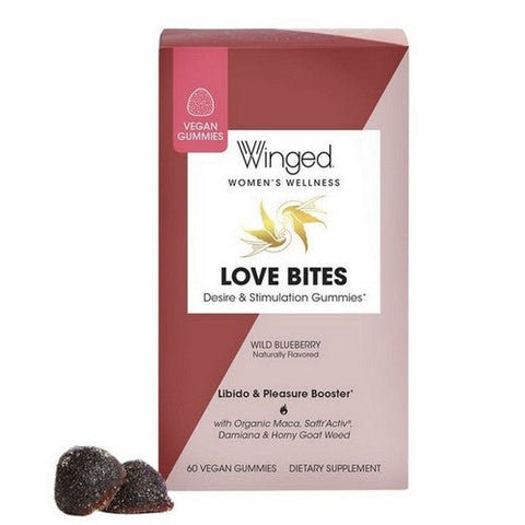 Love Bites Blueberry 60 Count by Winged Wellness
