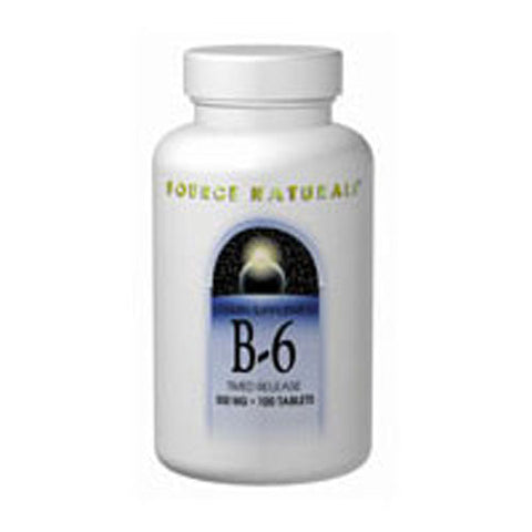 Source Naturals, Vitamin B-6, 100 mg, 100 Tabs