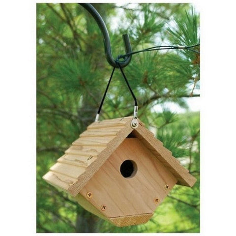 Audubon, Traditional Wren House, 6.8 X 7.1 X 6.25 Inches, Tan