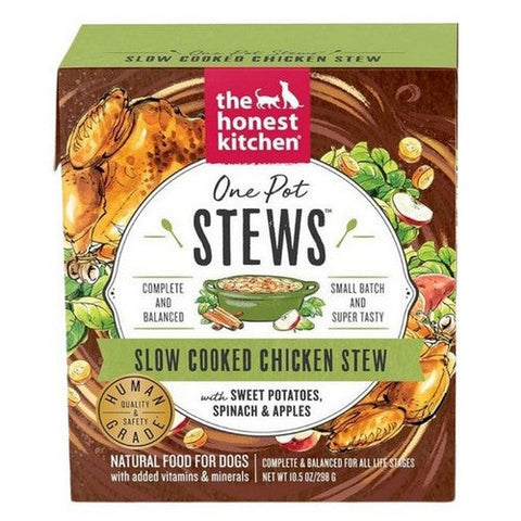 Stews Slow Cooked Chicken With Sweet Potatoes Spinach And Apples 10.5 Oz (Case Of 6) by The Honest Kitchen