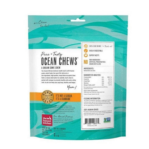 Ocean Chews Crispy Cod Fish Skins Dog Treats 2.75 Oz (Case Of 6) by The Honest Kitchen