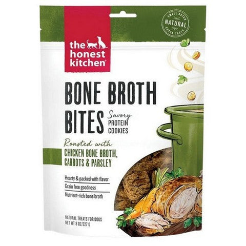 Bone Broth Bites Dog Treats Chicken 8 Oz (Case Of 6) by The Honest Kitchen