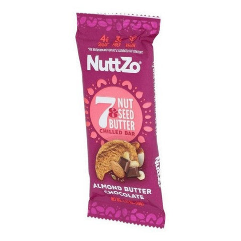 Almond Butter Chocolate Bar 1.41 Oz (Case Of 12) by Nuttzo