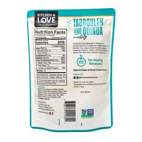 Tabbouleh and Quinoa Medley 8 Oz (Case Of 6) by Kitchen And Love