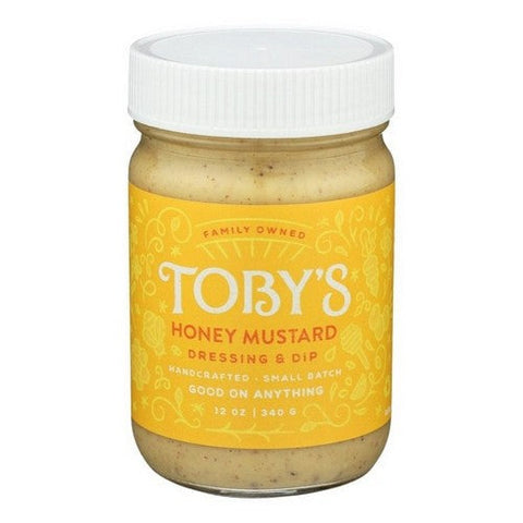 Toby's Family Foods, Honey Mustard Dressing And Dip, 12 Oz (Case Of 6)