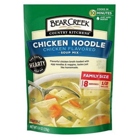 Soup Mix Chicken Noodle 8.4 Oz (Case Of 6) by Bear Creek