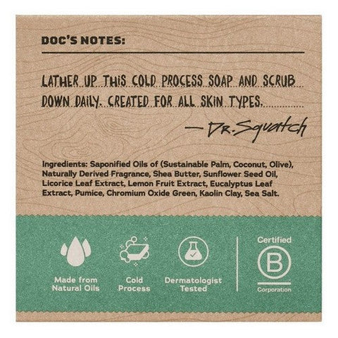 Men's All Natural Bar Soap 5 Oz 1 Each by Dr. Squatch
