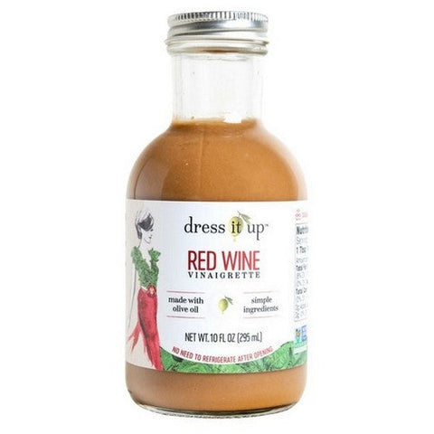Red Wine Vinaigrette 10 Oz (Case Of 6) by Dress It Up Dressing