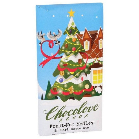Fruit Nut Medley In Dark Chocolate Bar 3.2 Oz (Case Of 12) by Chocolove