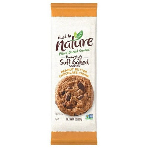 Cookie Peanut Butter Chocolate Chunk 8 Oz (Case Of 6) by Back to Nature