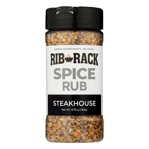 Steakhouse Spice Rub 5.75 Oz (Case Of 6) by Rib Rack