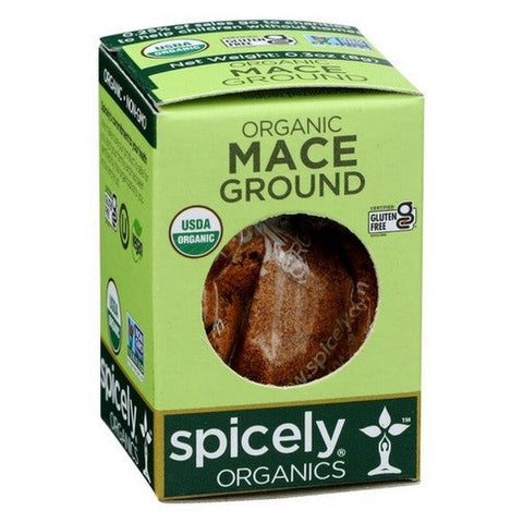 Organic Ground Mace 0.3 Oz (Case Of 6) by Spicely Organics