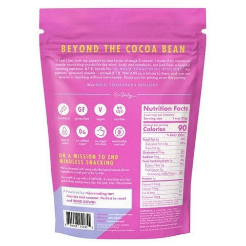 Cherry Chocolate Superfood Truffle Cups 3.17 Oz (Case Of 6) by B.T.R. Bar