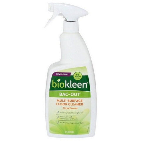 Bio Kleen, Bac-Out Multi Surface Floor Cleaner Citrus Essence, 32 Oz (Case Of 6)