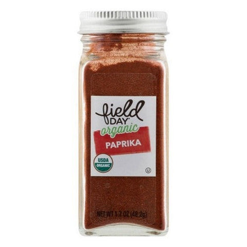 Organic Paprika 1.7 Oz (Case Of 6) by Field Day