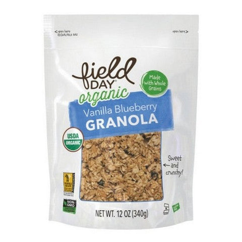 Field Day, Organic Vanilla Blueberry Granola, 12 Oz (Case Of 6)