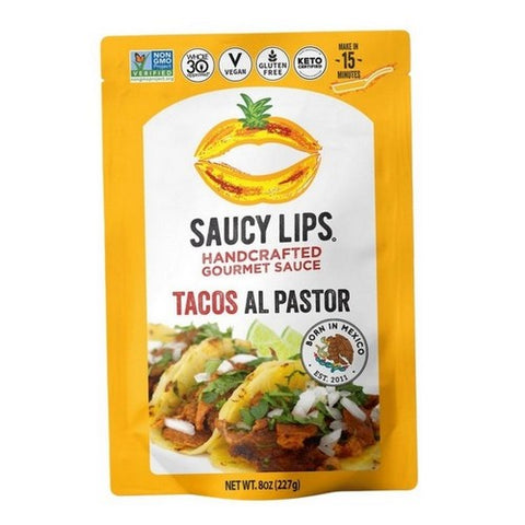 Sauce Taco Al Pastor 8 Oz (Case Of 6) by Saucy Lips