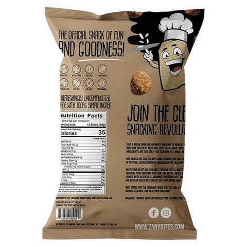 Cinnamon Churro Rice Snack 1.75 Oz (Case Of 5) by Zany Bites